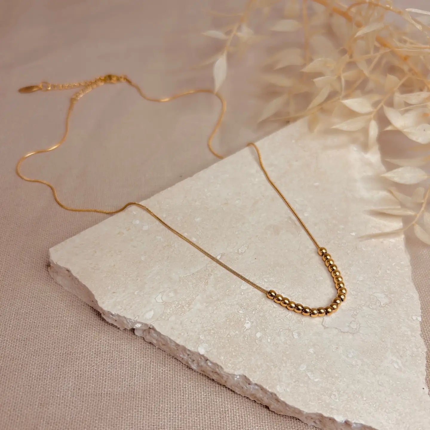 Everyday Beaded Abacus Necklace
