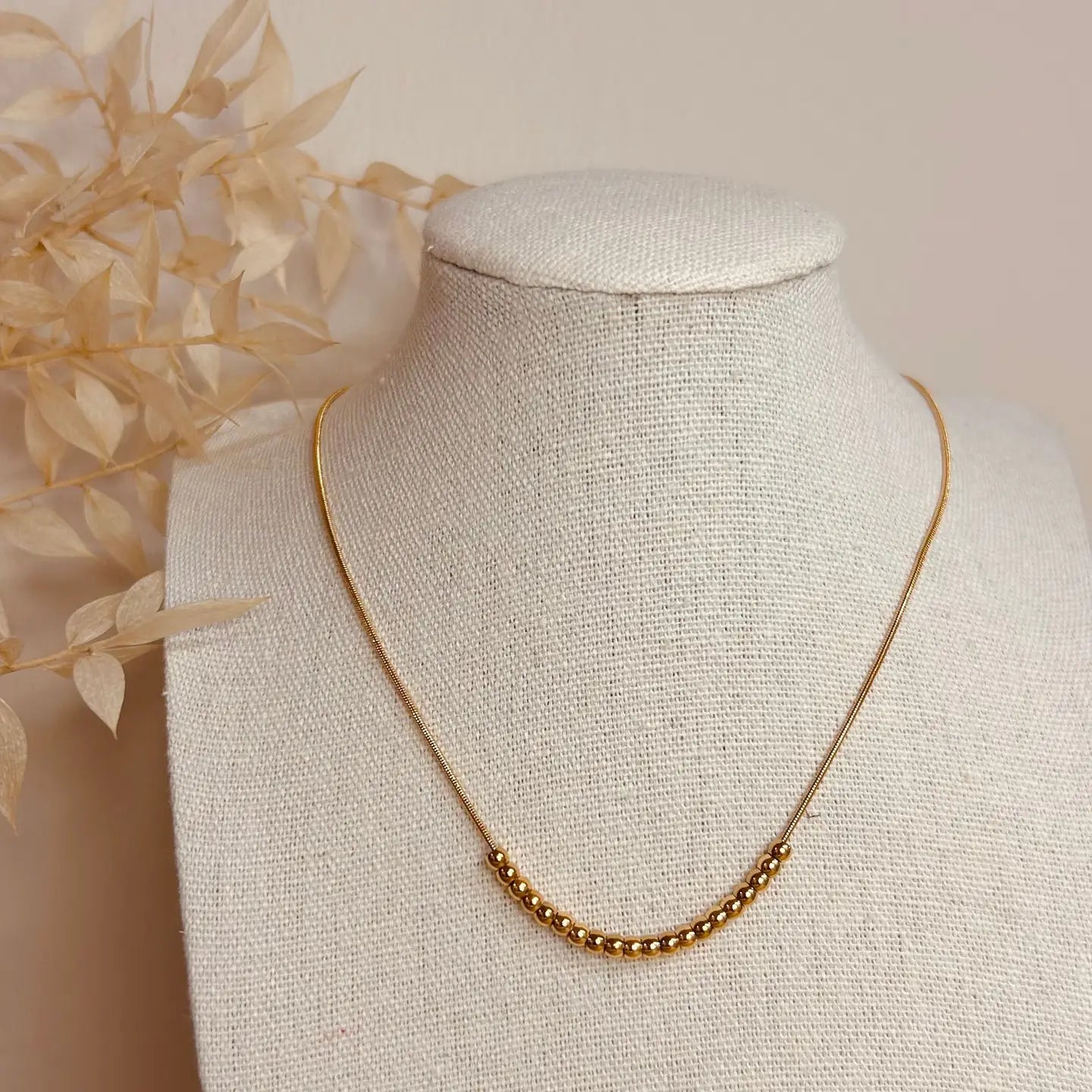 Everyday Beaded Abacus Necklace