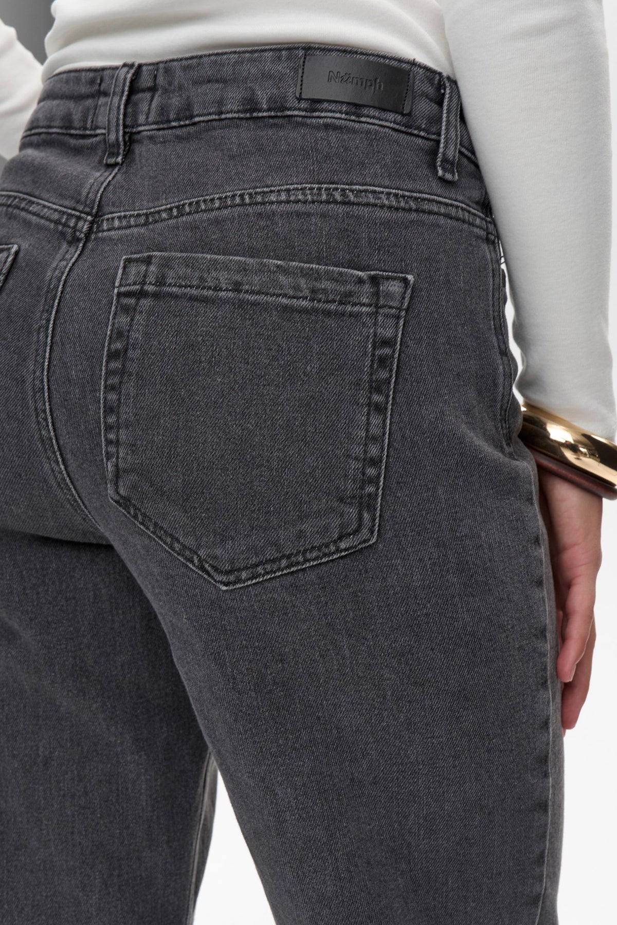 NUTORONTO JEANS - DARK GREY