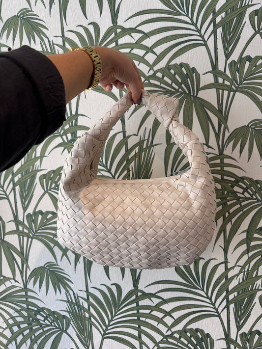 Woven Shoulder Bag