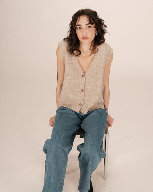 SANTA CARDIGAN BEIGE