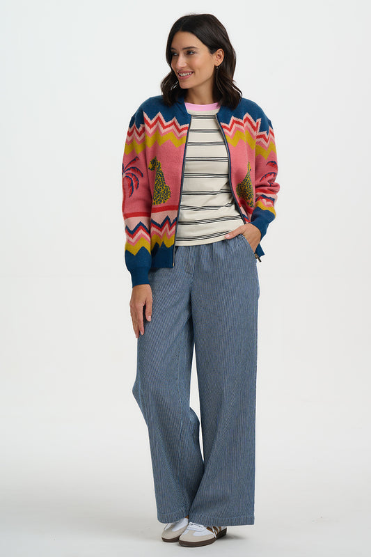 Solana Knitted Bomber