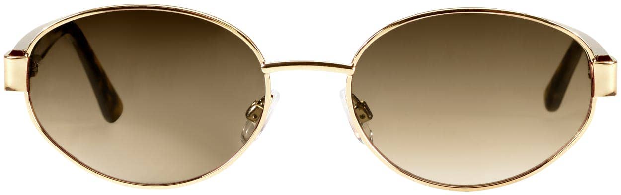 Margot Gold Amber Sunglasses